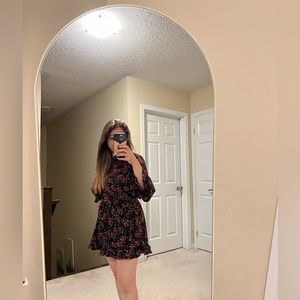 Dynamite floral ruffles romper